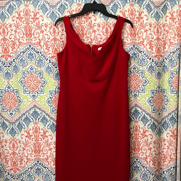 Calvin Klein Dresses & Skirts - NEW Red Calvin Klein off Shoulder Dress